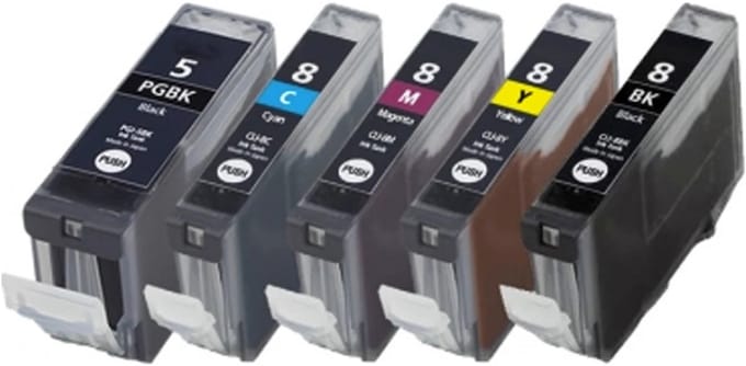 Voordeelset - Vervanger voor Canon 5 & 8 Serie