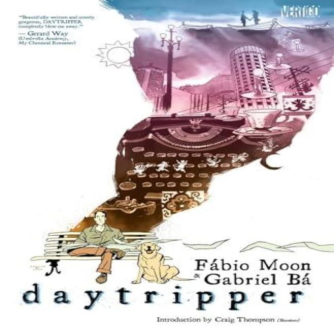 Daytripper door Fabio Moon Paperback Boek 9781401229696