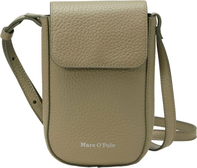 Marc O'Polo Telefoontasje Schoudertas Bellis Cellphone Bag Forest Sand Kaki