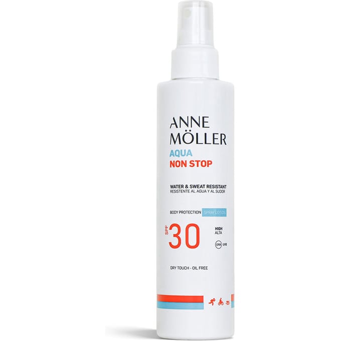 Aqua Non Stop Water- En Zweetbestendige Spraylotion Spf30 175 ml