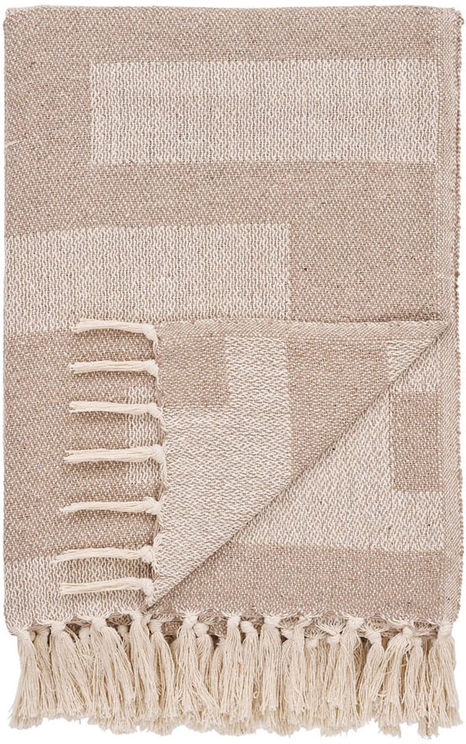 Adana Plaid 130x180cm taupe.