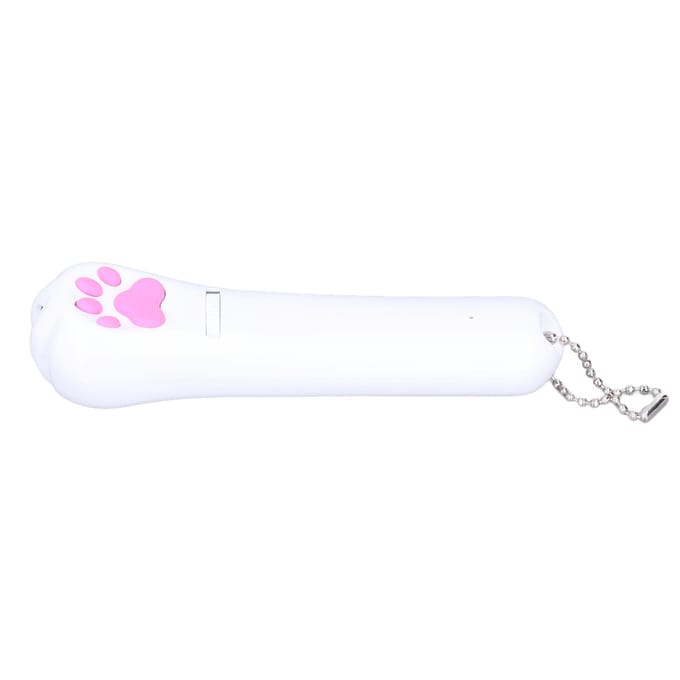 Indoor Huisdier Interactief Speelgoed Kat Zaklamp Speelgoed LED Projector Speelgoed Trainingsbenodigdheden Multi Patroon white