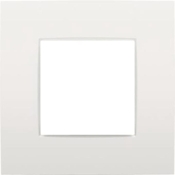 Niko afdekplaat enkel Intense white (120-76100)