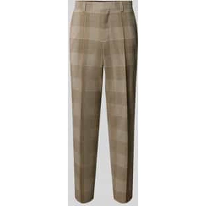 Extra slim fit pantalon van zuivere scheerwol model 'Hogan263X'