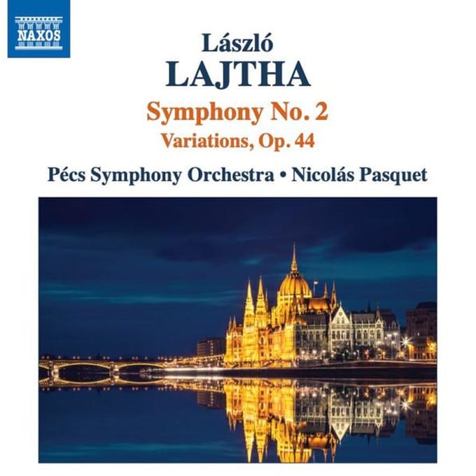 Pécs Symphony Orchestra, Nicolás Pasquet - Lajtha: Symphony No. 2 | Variations, Op. 44 (CD)
