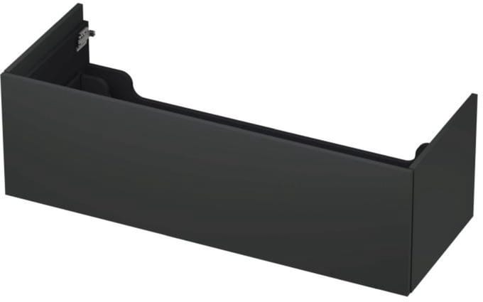 INK - Onderkast 1 Lade Push 2 Open Bestaande Uit - 1200x450x376 Mm - Mat Antraciet