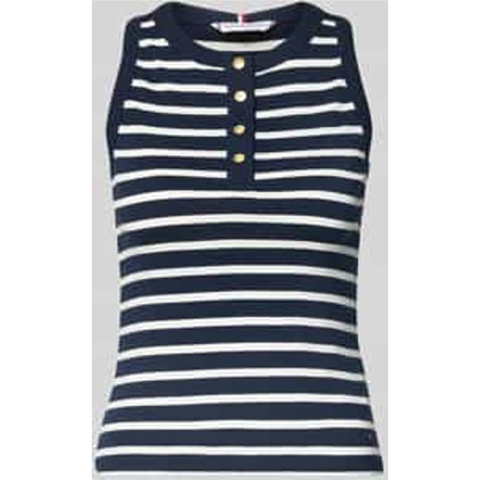 slim fit T-shirt van puur katoen