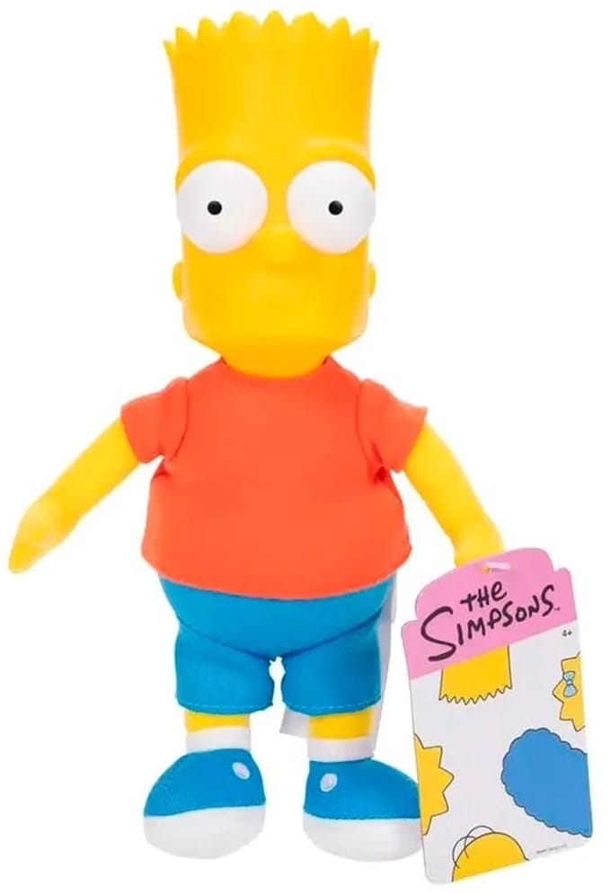The Simpsons Bart Knuffel 23 cm - Pluche met Hard Kunststof Hoofd