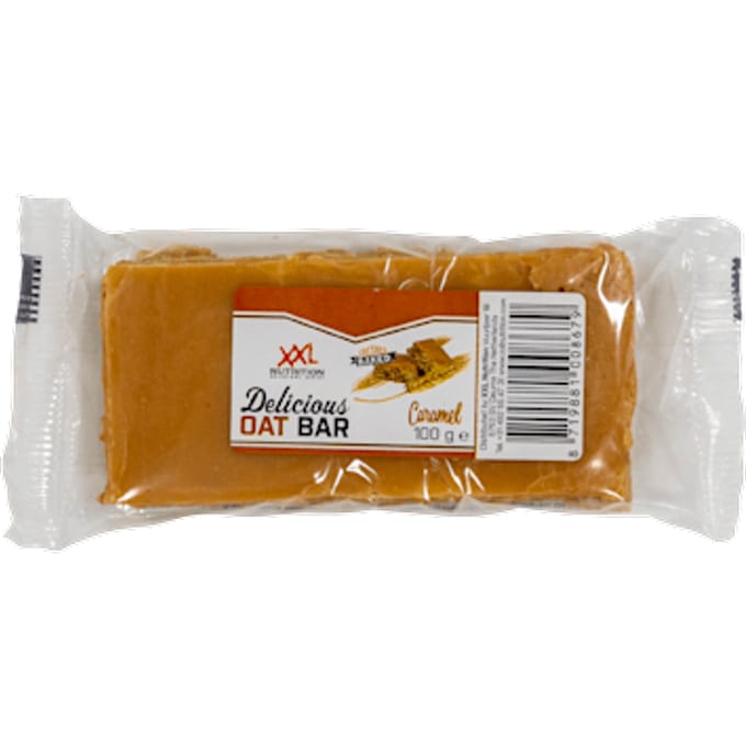XXL Nutrition Delicious Oat Bar Karamel 1 reep - 100 gram