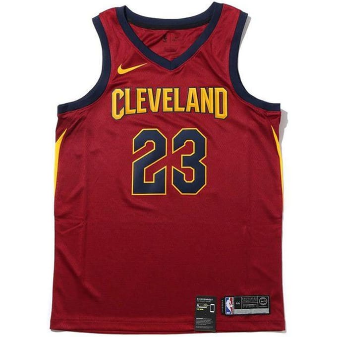 Maillot de Basketball Icone Nike Homme Couleur Rouge Équipe 864467-677 L