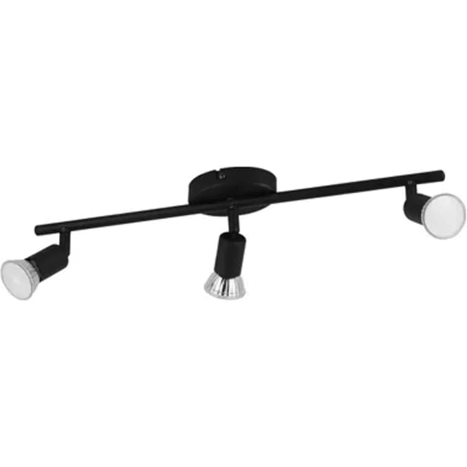 Eglo Spot Buzz Zwart 3xgu10