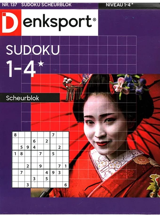 Denksport Sudoku Scheurblok - 137 2025