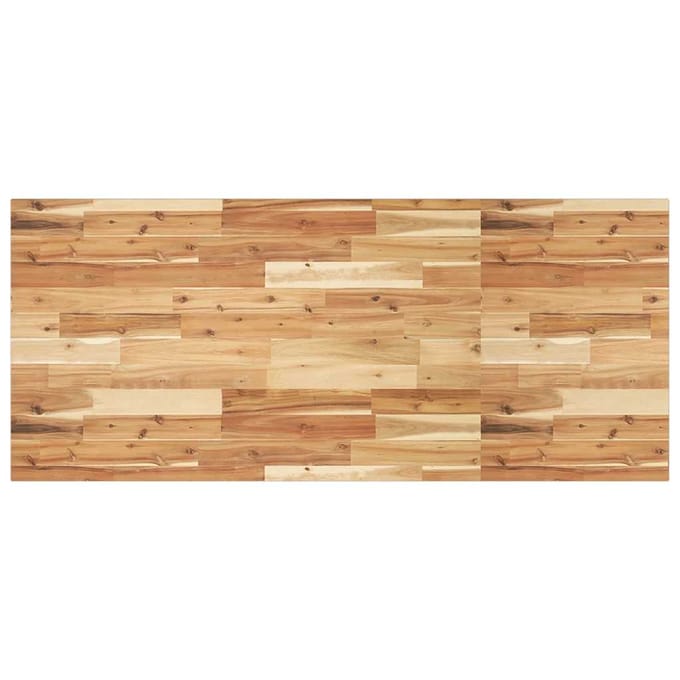 vidaXL - Bureaublad - met - olieafwerking - 140x60x2 - cm - massief - acaciahout