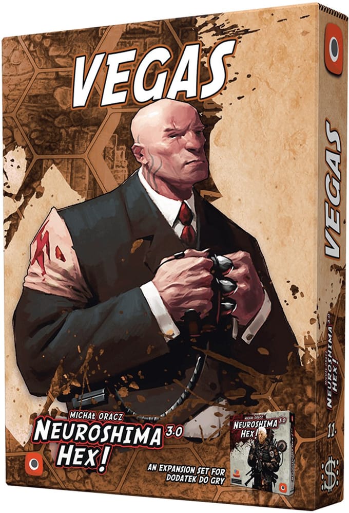 Neuroshima HEX 3.0 Vegas - Bordspel Uitbreiding - Engels