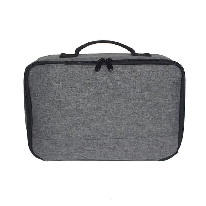 Sac de rangement pour projecteur gris Portable, sac de transport universel, organisateur de rangement de voyage pour gris