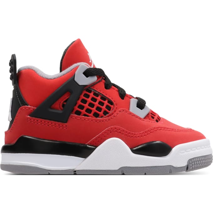 Jordan Air 4 Retro 'Toro Bravo' Infant - Rood - Kind, Rood 27