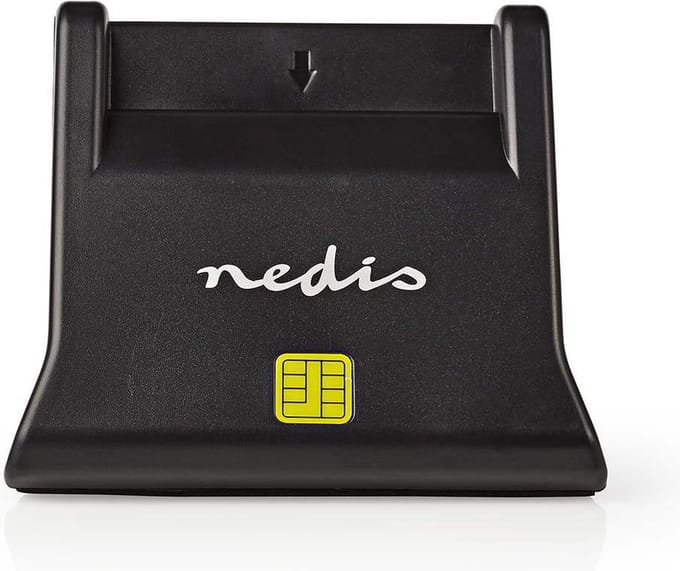 Nedis Kaartlezer - Smart Card (ID) - USB 2.0