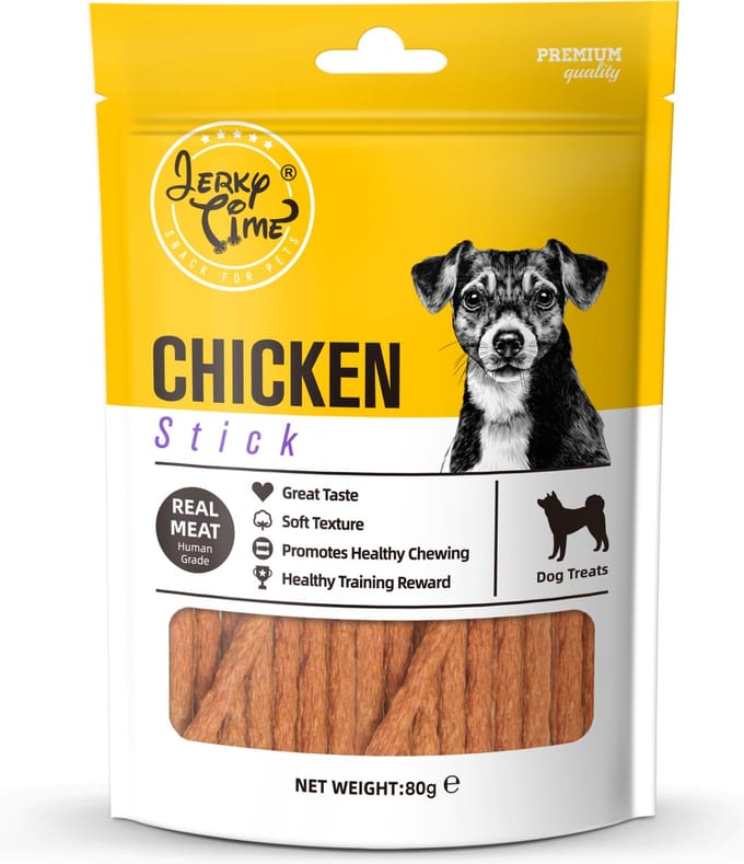 Jerky Time - Chicken Stick - Hondensnack - Voordeelbundel 5 stuks