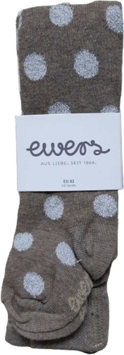 Ewers maillot maat 62 grijs met zilveren dots