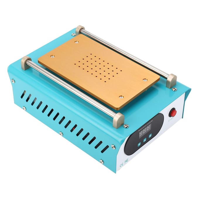 8 Inch LCD Scherm Scheider Ingebouwde Pomp Vacuüm Scheider Scherm Reparatie Machine UK Plug beige