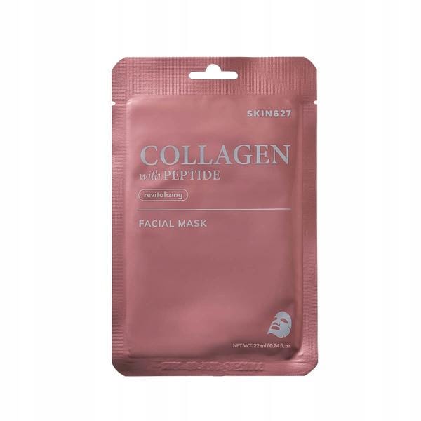 Skin627 Gezichtsmasker Maska Do Twarzy W Płacie Collageen & Peptide 22ml