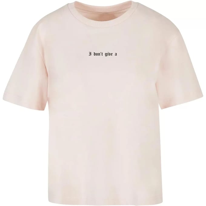 Dames-T-shirt Miss Tee I Don't Give A F
