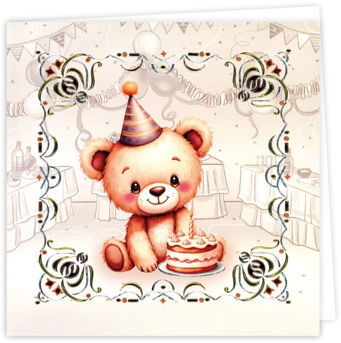 Dot and Do Cards 22 - Berries Beauties - Teddy