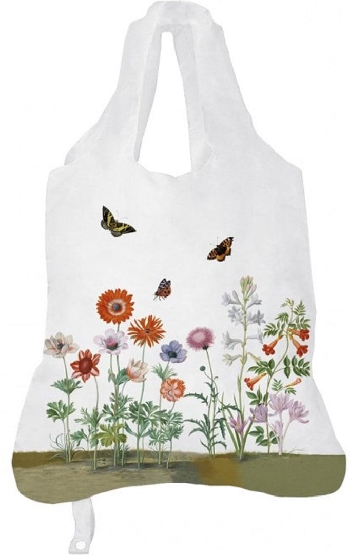 Tas Bloemen op steel 50x42cm
