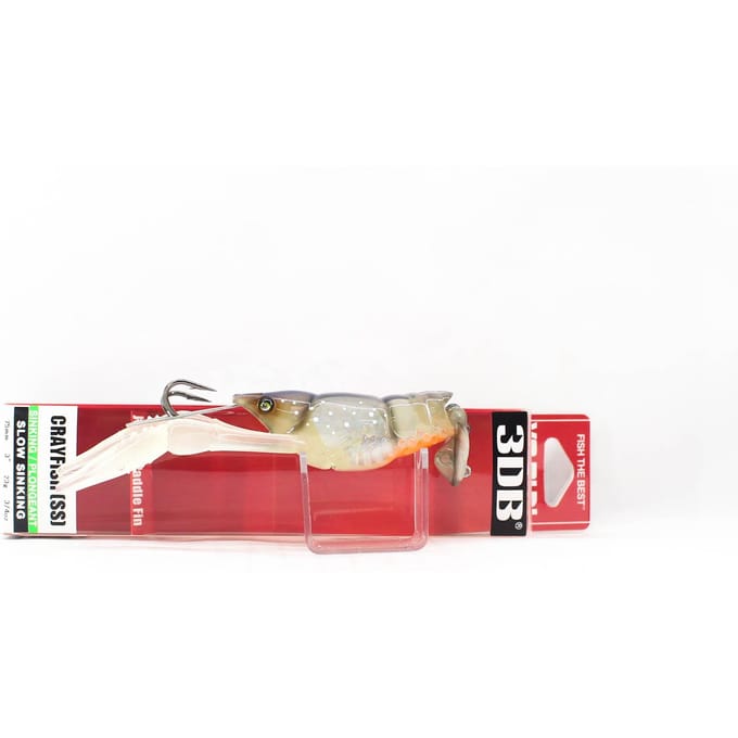 Yo Zuri Duel 3DB Rivierkreeft SS 75 Zinkend Kunstaas R1109-PLS (5038)