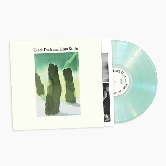 Black Duck With Elena Setien - Black Duck With Elena Setien (LP) (Coloured Vinyl)