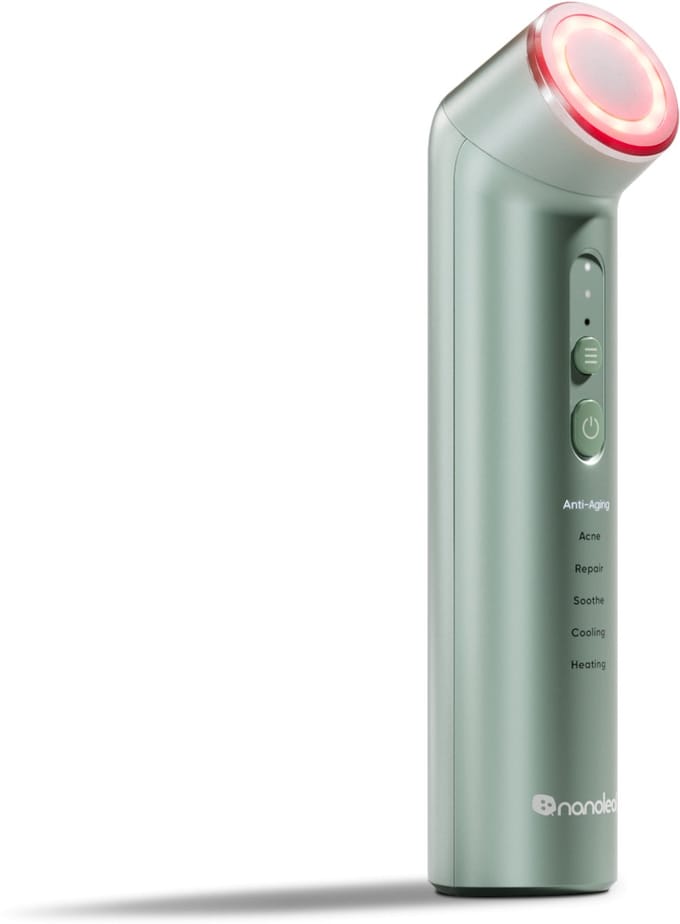 Nanoleaf 6-in-1 Lichttherapie Wand Gezicht - Anti-Aging/Acne - Infrarood/Rood Licht - 6 Programma's