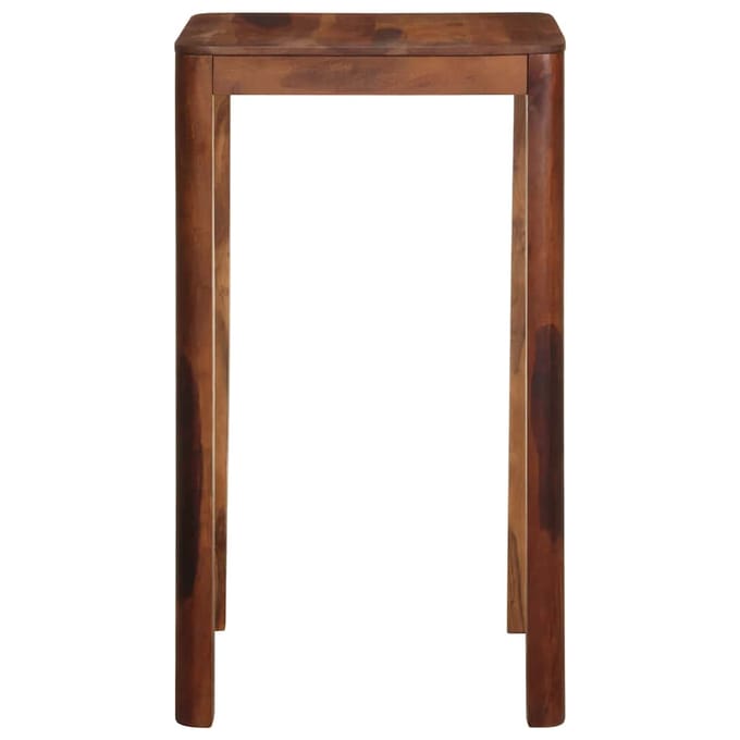 vidaXL - Bartafel - 60x60x107 - cm - massief - acaciahout