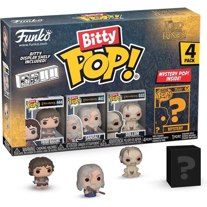 Figurine bitty pop de heer van de ringen frodo Funko Blister 4 (x4)