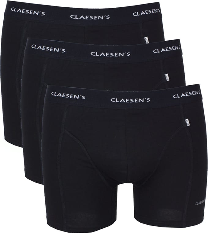 Claesen's® - Boxershort Zwart 3-PackCL 20823-Black-XL