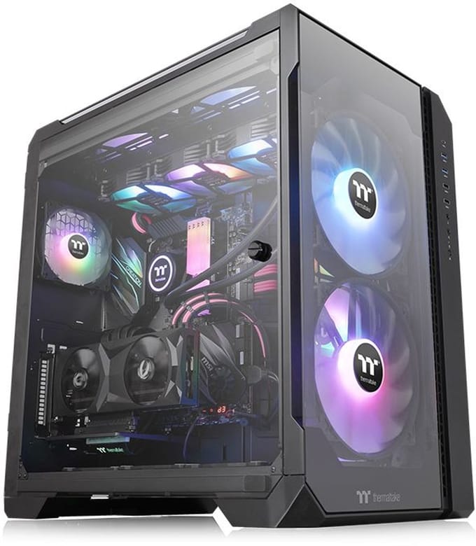 Thermaltake View 51 TG ARGB Midi Tower Zwart