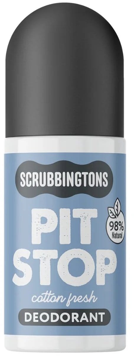Scrubbingtons Roll On Deodorant Cotton Fresh 75ml