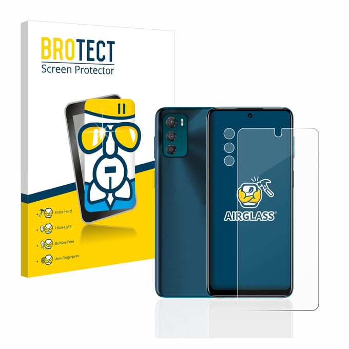 Screenprotector voor Motorola Moto G42 (Voor+Camera) Beschermglas transparant