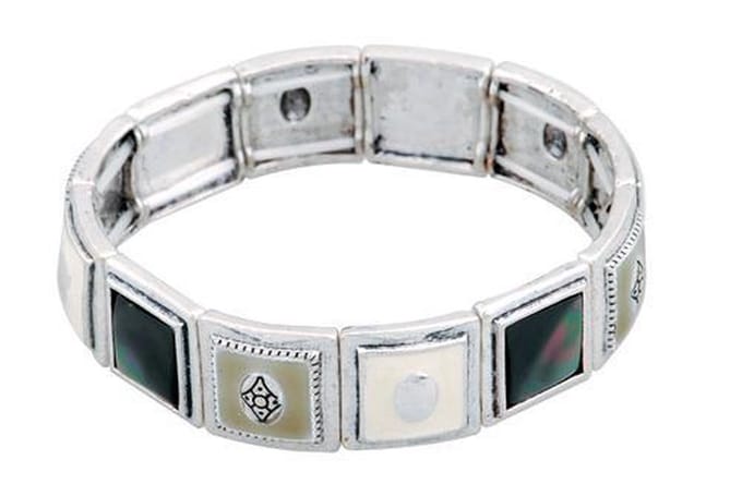 Behave - Vintage rekarmband - Ovale stenen - Boho stijl sieraad