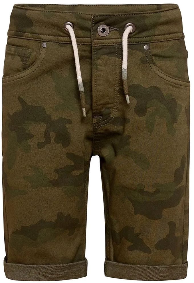 Pepe Jeans Joe Camo Korte Broek Groen 12 Years Jongen