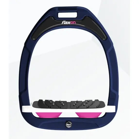 Ultra Grip Ingelngen Steigbokken Marine/Wit/Roze Flex-On Green Composite