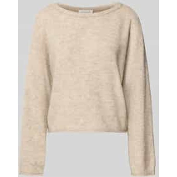 Gebreide pullover van wolmix model 'Kellsey'
