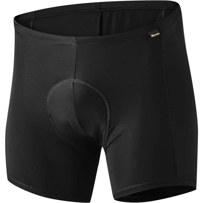 Gonso Sitivo U Fietsbroek M | Black-bright green 5XL