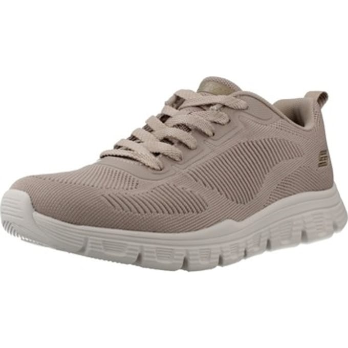 Skechers BOBS Sport B Lite dames sneakers beige - Maat 37 - Extra comfort - Memory Foam
