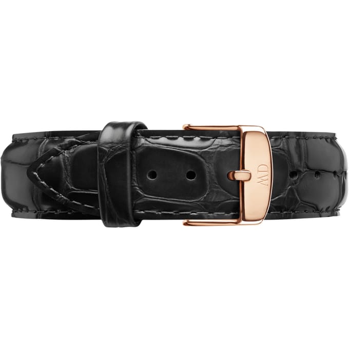 Daniel Wellington DW Strap Leather Reading 20mm Rose Gold