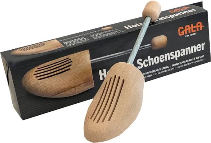 Gala houten schoenspanners maat 8-H 49/50 – Driedelig, beukenhout – Geschikt voor alle schoenen, inhoud 1 paar – Schoenonderhoud
