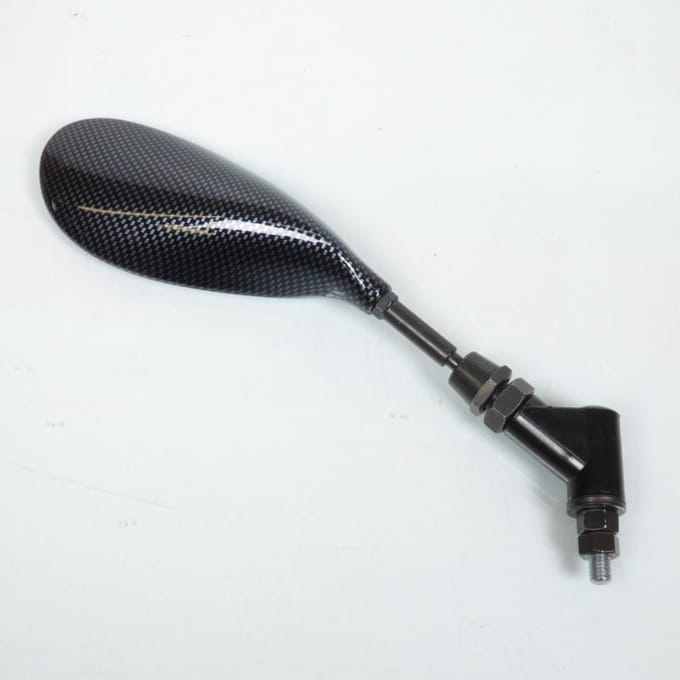 Spiegel rechts formula carbon schroefdraad M8 spoed 125 standaard voor motor roadster