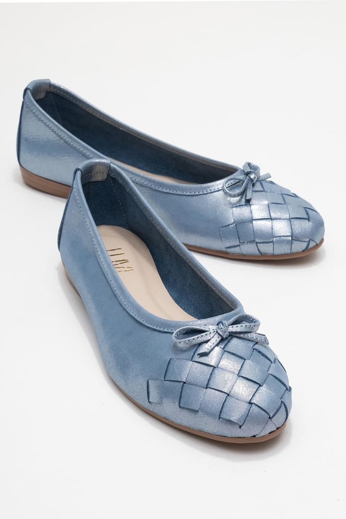 Nopos Leren Cap Toe Ballerina