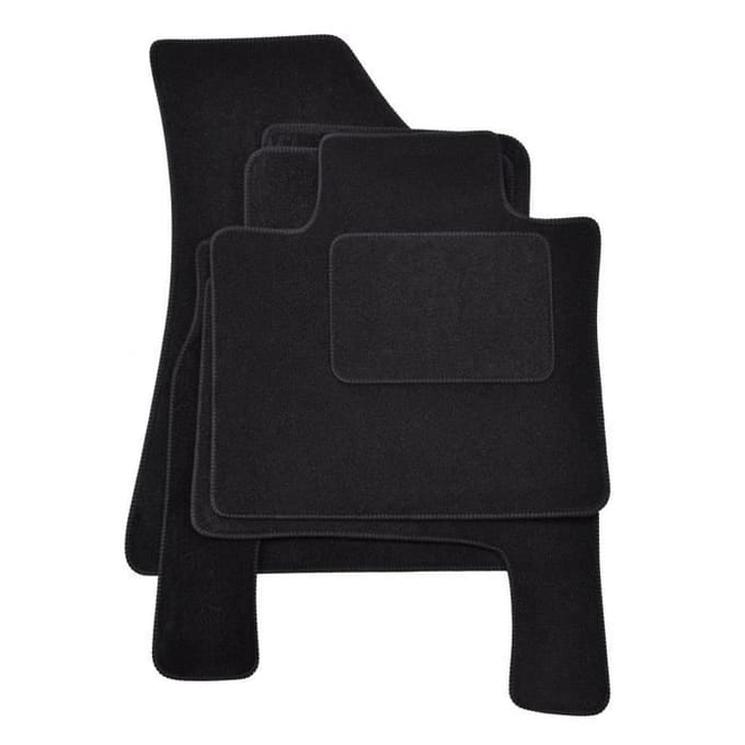 Vloermatten - Kia - Sorento 2015-2020 - Zwart velours - 3 stuks - Antislip en waterdicht