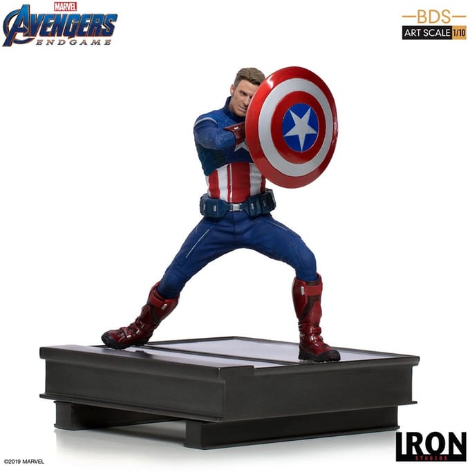 Iron Studios - Standbeeld Captain America 2023 - Avengers: Endgame - Bds Art Scale 1/10 - Figuur