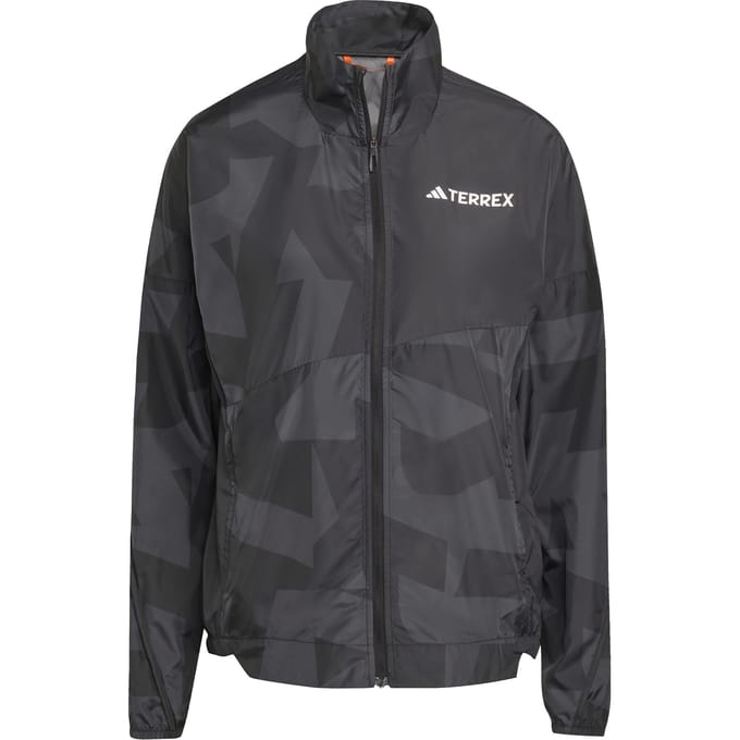 adidas Terrex MT Wind Hardloopjas Dames-Zwart,Grijs